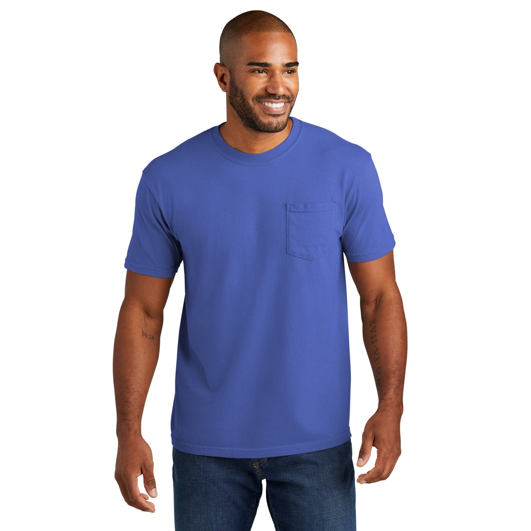 Comfort Colors-COMFORT COLORS ® Heavyweight Ring Spun Pocket Tee. 6030 1/2-MedTech-32